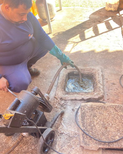 Desentupimento de Rede de Esgoto